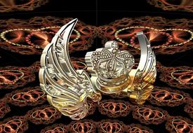 crown wreath royal symbol
