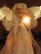 christmas tree angel decoration