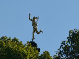 Stuttgart Statue Bronze garden