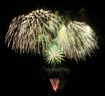 Fireworks Lights at Night