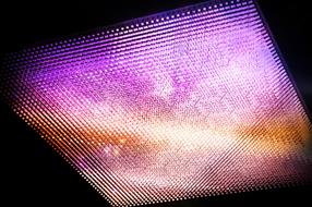 Abstract Light Shining purple