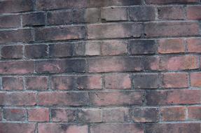 Colorful brick wall in Kurashiki, Okayama, Japan