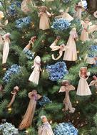 Christman Ornaments dolls