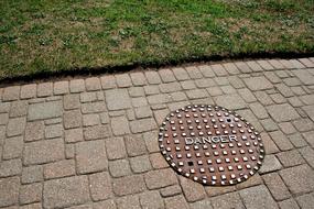 Cover Brown Manhole