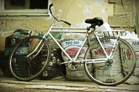 Old Bicycle Bike and bags