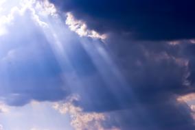 Sky Light Clouds blue