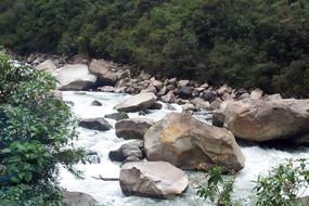 Rocks Water Stream forest