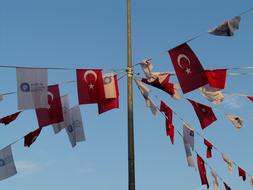 old Flags Pennant Turkish