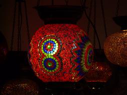 paper red lantern in china