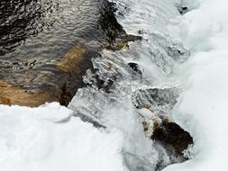 Water Winter Ice snow