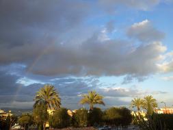 Rainbow Rain over Alhaurin