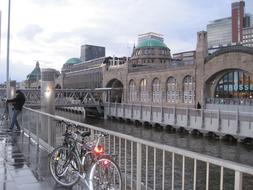 Hamburg river bike