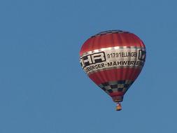 red Hot Air Balloon ride