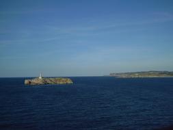 landscape of Island Mouro Santander