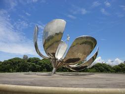 Generic Floralis Buenos Aires statue