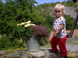 Children Flowers