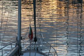 Boats and water Reflections