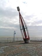 Daymark on the coast