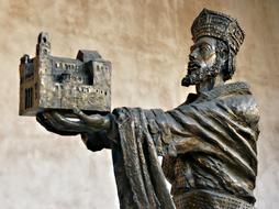 Gift Cathedral Morreale Statue