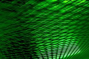 Close-up of the green pattern with lights, among the darkness, clipart