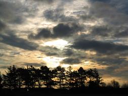 Sky Clouds Covered