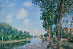 painting art of spring nature