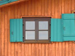 Hut Log Cabin Window wall