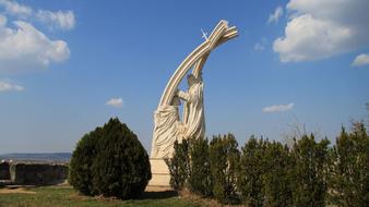Esztergom St Stephen statue