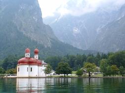Germany Koenigsee-St. Barthelemy lake