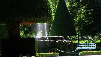 garden in the residence, Wurzburg