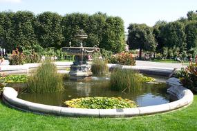 Vienna Austria Fountain