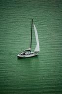 Sailing Boat on Lake Balaton
