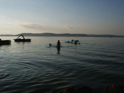 Lake Balaton at nature