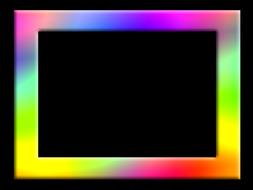 frame picture colorful outline