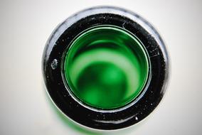 Macro photo of Bottle Opening