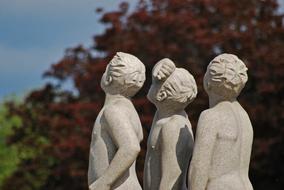stone Statues in Oslo Norway