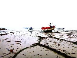 Brittany Fishing Boats Sea