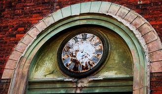 Station Clock Wall