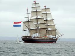 Thunders Of Brest Sailboat sailing