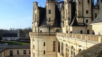 historic Chambord Towers