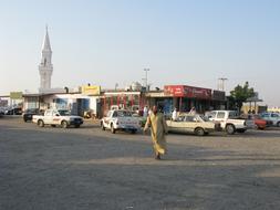 Saudi Arabia Market on street