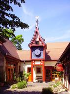 Clock Tower Germany Rockenhausen