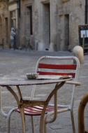 old Chair Sit at cafe