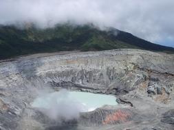 Foggy Volcano