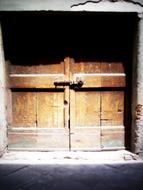 Old Brown Door