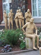 Figures Human as a work of modern art