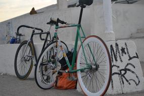 Fixed Gear bicycle in Santiago