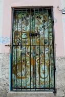 Decorated Gate Door