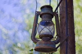 old Gas Lamp Lighting