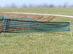 Snow Fence Arable field